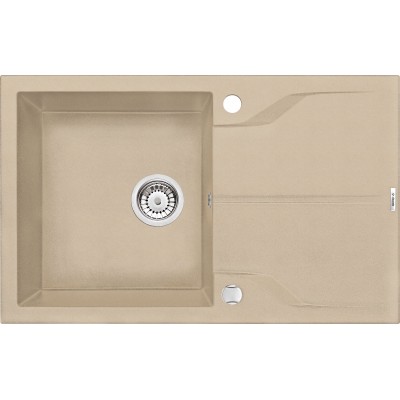 Deante Andante Zlewozmywak 1-komorowy z ociekaczem - piaskowy