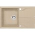 Deante Andante Zlewozmywak 1-komorowy z ociekaczem - piaskowy