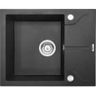 Deante Andante Zlewozmywak 1-komorowy z krótkim ociekaczem - grafitowy metalik