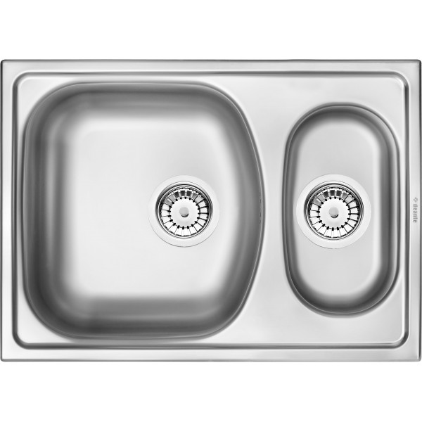 Deante Xylo Zlewozmywak 1,5-komorowy bez ociekacza - dekor