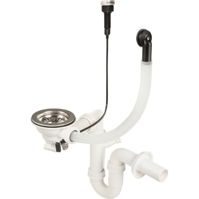 Deante Syfon Space Saver do zlewozmywaków granitowych 1-komorowych