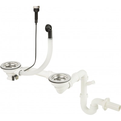 Deante Syfon Space Saver do zlewozmywaków granitowych 1,5 i 2-komorowych