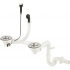 Deante Syfon Space Saver do zlewozmywaków granitowych 1,5 i 2-komorowych