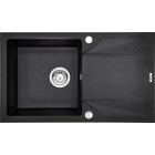 Deante Evora Zlewozmywak 1-komorowy z ociekaczem - grafitowy metalik