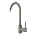 Deante Milin Bateria zlewozmywakowa stojąca szara z wylewką U