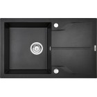 Deante Andante Flush Zlewozmywak 1-komorowy z ociekaczem - grafit metalik