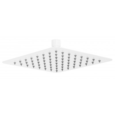 Deante Floks Głowica natryskowa stalowa kwadratowa 200x200 mm - biała