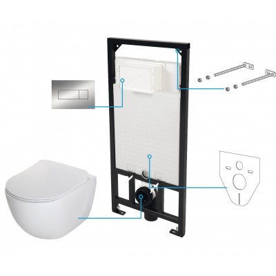 Deante Peonia Zestaw 6w1