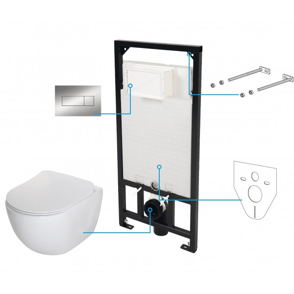 Deante Peonia Zestaw 6w1