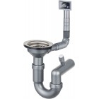 Deante Syfon do zlewozmywaków stalowych 1-komorowych