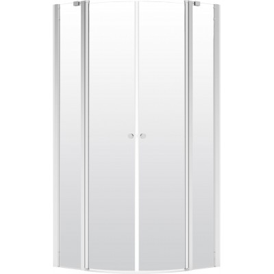 Deante Alpinia Kabina półokrągła 90 cm