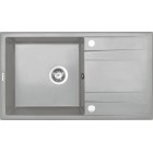 Deante Eridan Zlewozmywak 1-komorowy z ociekaczem - szary metalik