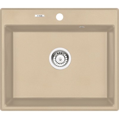 Deante Andante Zlewozmywak granitowy 1-komorowy - piaskowy