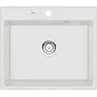 Deante Andante Zlewozmywak granitowy 1-komorowy - alabaster