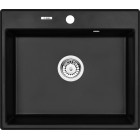 Deante Andante Zlewozmywak granitowy 1-komorowy - grafit metalik