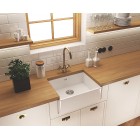 Deante Sabor Zlewozmywak 1-komorowy bez ociekacza - biały