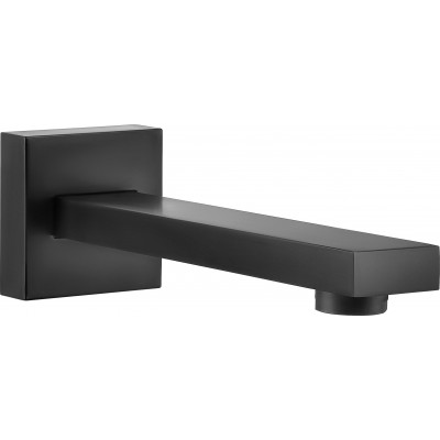 Deante Cascada Nero Wylewka ścienna wannowa