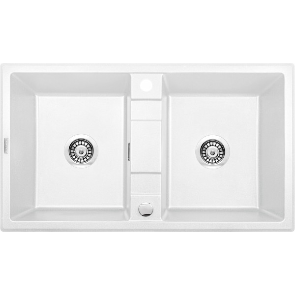 Deante Eridan Zlewozmywak 2-komorowy bez ociekacza