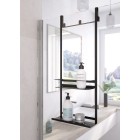 Deante Mokko Półka na kabinę typ A Nero