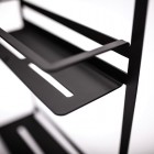 Deante Mokko Półka na kabinę typ A Nero