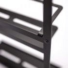 Deante Mokko Półka na kabinę typ A Nero