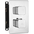 Deante Box Komplet z boxem podtynkowym termostatyczny zaokrąglony