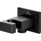 Deante Box Komplet z boxem podtynkowym termostatyczny zaokrąglony Nero