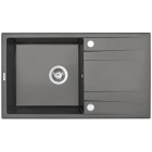 Deante Eridan Zlewozmywak 1-komorowy z ociekaczem - antracyt
