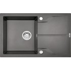 Deante Andante Zlewozmywak 1-komorowy z ociekaczem - antracyt