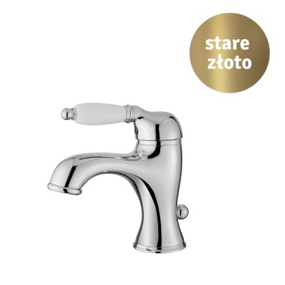Clasic bateria umywalkowa stare złoto CL00204B