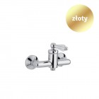 Giulini Giovanni Hermitage bateria prysznicowa złota - uchwyt przezroczysty Swarovski 4408/S/P/ZŁ