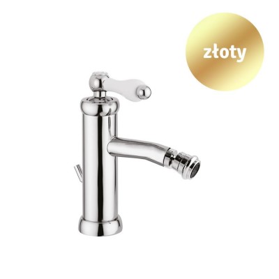 Giulini Giovanni Hermitage bateria bidetowa retro złota 4435ZŁ