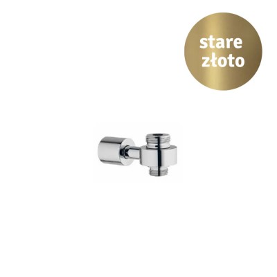 Giulini Giovanni podtynkowe mocowanie kolumna/wąż stare złoto 00118B