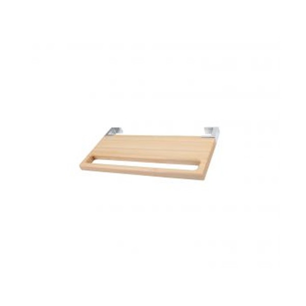 Terma półka z relingiem Triga 38 cm WRQTRG038KBUK