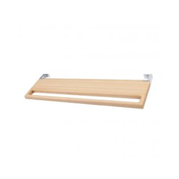 Terma półka z relingiem Triga 68 cm buk WRQTRG068KBUK