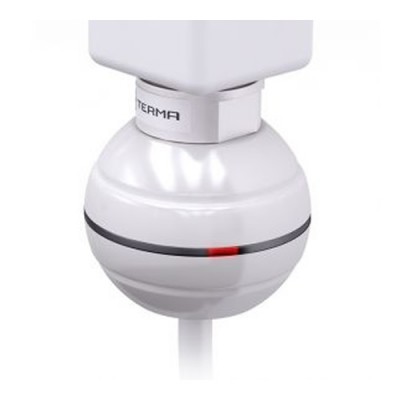 Terma REG2 grzałka elektryczna 120W biała z kablem spiralnym z wtyczką WER2G01T916U