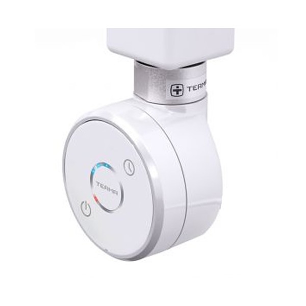 Terma DRY grzałka elektryczna 120W biała z kablem prostym bez wtyczki z maskownicą WEDRY01T916M
