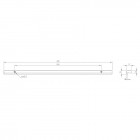 Elita Meble Kwadro Plus White uchwyty 40 cm 167715