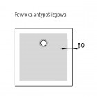Kermi Koralle brodzik kwadratowy 80x80 cm z powłoka antypoślizgową BDEXD0800805K
