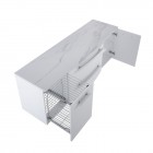 Elita Meble Rolly White komoda z koszem szer. 40 cm 167713