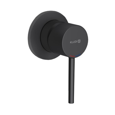 Kludi Bozz bateria prysznicowa podtynkowa czarny mat 389253976