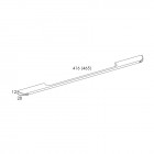 Elita Meble Barcelona Chrom uchwyty 46,5 cm 167198