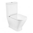 Roca Gap Square miska WC do kompaktu z Rimless Maxi Clean A34273700M
