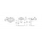 Roca Meridian Compacto umywalka ścienna 55x32 cm Maxi Clean A32724Z00M