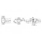 Roca Meridian Compacto muszla WC wisząca Rimless A346244000