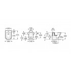 Roca Hall Compacto bidet wiszący A357625000