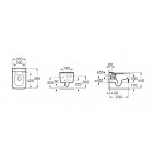 Roca Inspira Square miska WC wisząca Rimless A346537000
