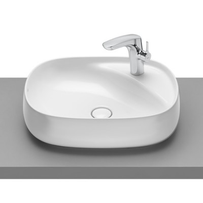 Roca Beyond umywalka nablatowa 58,5x45,5 cm Maxi Clean A3270B800M