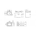 Roca Beyond umywalka nablatowa 58,5x45,5 cm A3270B8000