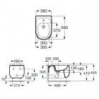 Roca Beyond bidet wiszący A3570B5000